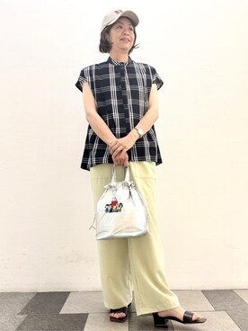 Haruさん(レディース・159cm)の夏コーディネート