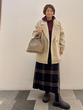 Haruさん(レディース・159cm)の冬コーディネート