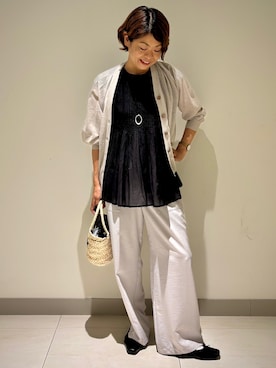 Haruさん(レディース・159cm)の夏コーディネート