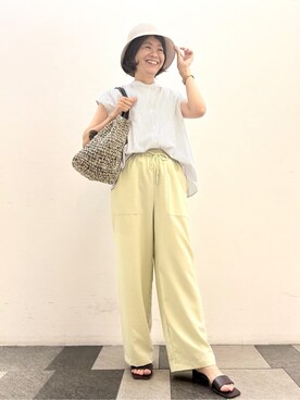 Haruさん(レディース・159cm)の夏コーディネート