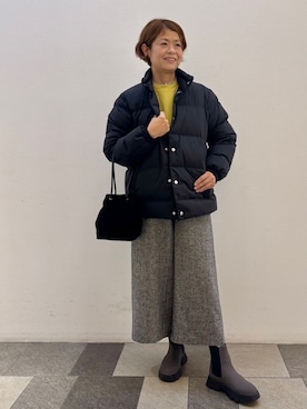 Haruさん（レディース・159cm）の冬コーディネート