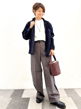 Haruさん（レディース・159cm）の秋コーディネート