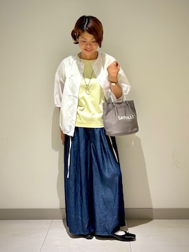 Haruさん(レディース・159cm)の夏コーディネート
