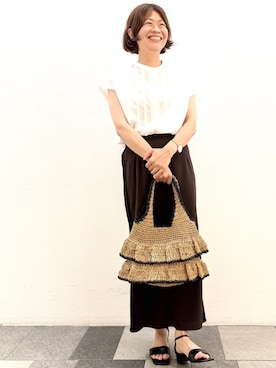 Haruさん(レディース・159cm)の夏コーディネート