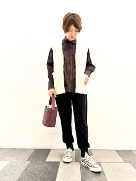 Haruさん(レディース・159cm)の秋コーディネート