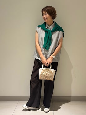 Haruさん(レディース・159cm)の夏コーディネート