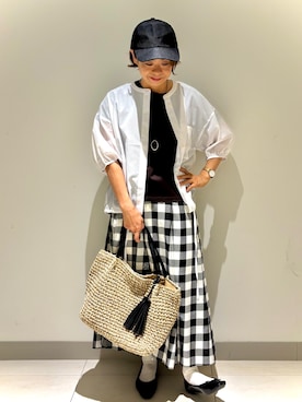 Haruさん(レディース・159cm)の夏コーディネート