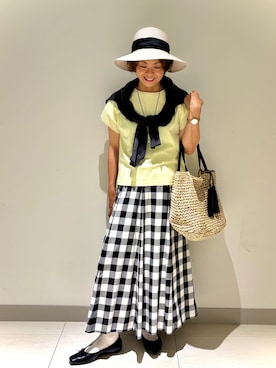 Haruさん(レディース・159cm)の夏コーディネート