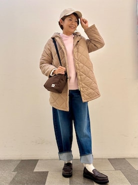 Haruさん(レディース・159cm)の冬コーディネート