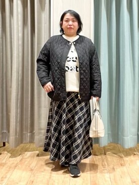 あやさん（レディース・152cm）の冬コーディネート