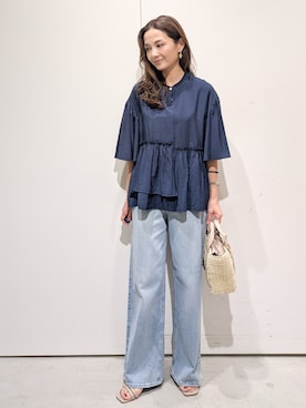 machiさん(レディース・157cm)の夏コーディネート