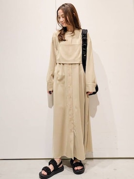 machiさん(レディース・157cm)の春コーディネート