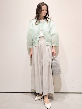 machiさん(レディース・157cm)の春コーディネート