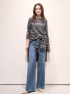 machiさん(レディース・157cm)の秋コーディネート