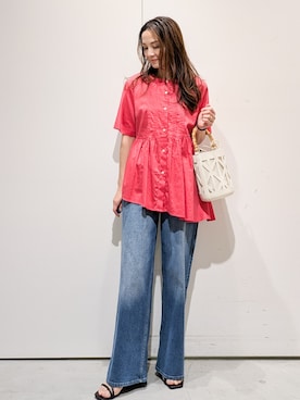 machiさん（レディース・157cm）の春コーディネート