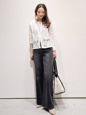 machiさん(レディース・157cm)の春コーディネート
