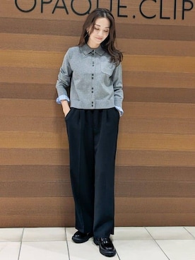 machiさん（レディース・157cm）の秋コーディネート