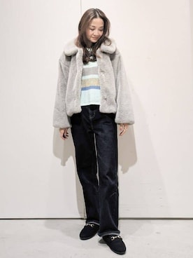 machiさん(レディース・157cm)の冬コーディネート