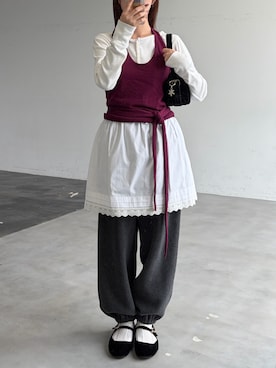 花凜さん(レディース・158cm)の秋コーディネート