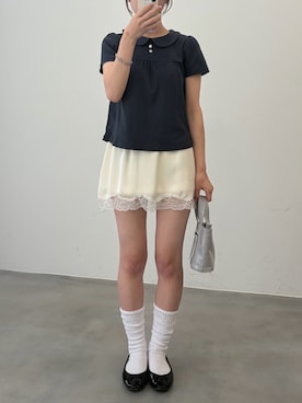 花凜さん（レディース・158cm）の夏コーディネート