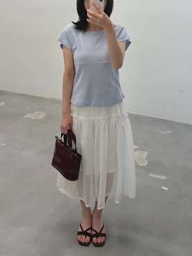 花凜さん（レディース・158cm）の夏コーディネート
