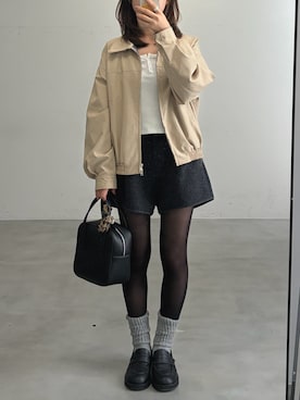 花凜さん(レディース・158cm)の秋コーディネート