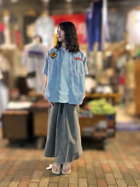 佐々木日茉理さん（レディース・170cm）の夏コーディネート