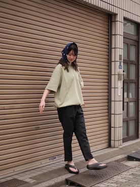 佐々木日茉理さん（レディース・170cm）の春コーディネート