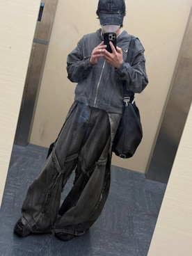 「PERSONSOUL（パーソンソウル）のアイテム」を使った、wbsbwbrさん（メンズ・173cm）の春コーディネート