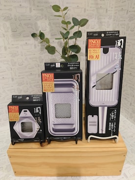 「212 KITCHEN STORE（トゥワントゥキッチンストア）のオールステンレス千切り＆スライサー 極刃 ＜関孫六 ＞（キッチンツール、その他）」を使った、PANタナカさん（メンズ・173cm）の夏コーディネート