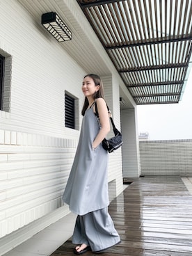 「CLANE（クラネ）のアイテム（アクセサリー）」を使った、Jasmine:)さん（レディース・158cm）の夏コーディネート
