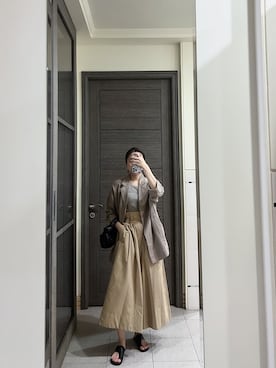 「STYLEMIXER（スタイルミキサー）のアイテム（ジャケット/アウター）」を使った、Jasmine:)さん（レディース・158cm）の春コーディネート