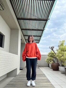 「CLANE（クラネ）のアイテム（ショルダーバッグ）」を使った、Jasmine:)さん（レディース・158cm）の春コーディネート
