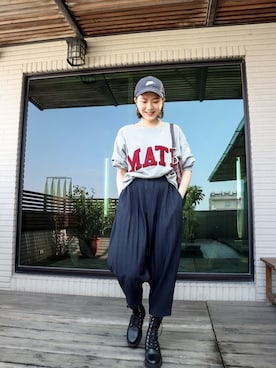 「Dior」｜「アイテム（帽子）」を使った、Jasmine:)さん（レディース・158cm）の秋コーディネート