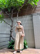 TODAYFUL（トゥデイフル）の「マルチボーダーリブタンクトップ（タンク