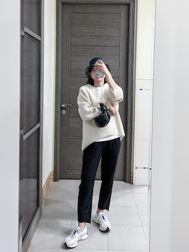 「Dior」｜「アイテム（帽子）」を使った、Jasmine:)さん（レディース・158cm）の春コーディネート