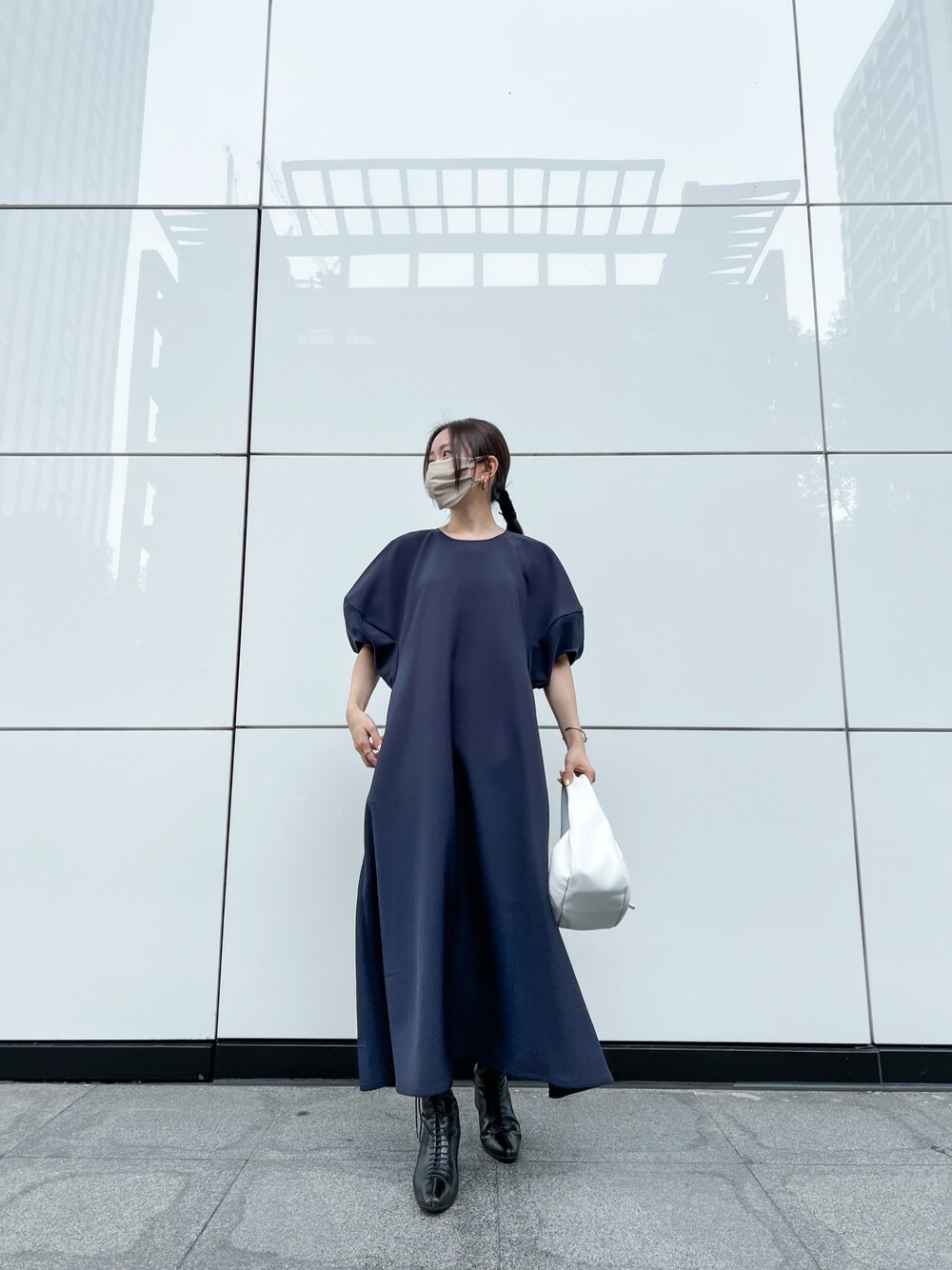 ワンピース CLANE LANTERN SLEEVE FLARE ONEPIECE 松本恵奈のMUST BUY- CLANEのお気に入りアイテム紹介。5月3日