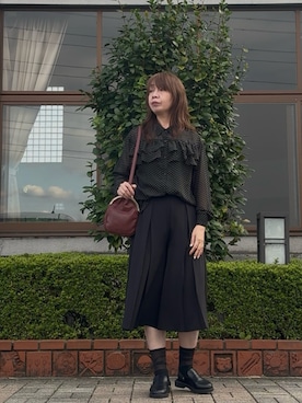 hito さん（骨格ウェーブ・レディース・164cm）の秋コーディネート