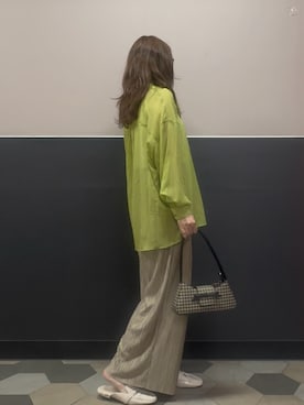 「アイテム（その他シューズ）」を使った、hito さん（レディース・164cm）の秋コーディネート