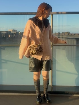 「アイテム（シューズ）」を使った、hito さん（レディース・164cm・50代）の冬コーディネート