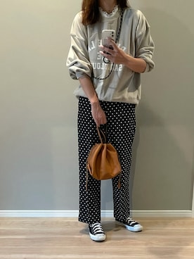 a.megumiさん（レディース・160cm）の秋コーディネート