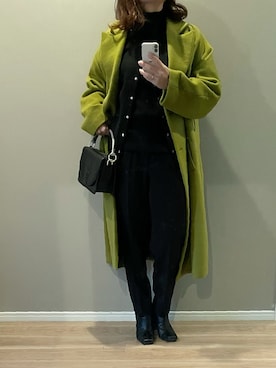 バッグを使った 差し色 緑 の人気ファッションコーディネート ユーザー Wearista Wear