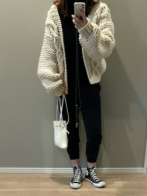 フリークスストア　♡ ペルーニット　カーデ FREAK'S STORE（フリークスストア）の「ペルーニットカーディガン