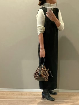 「KOH.style（コースタイル）のアイテム」を使った、a.megumiさん（レディース・160cm）の秋コーディネート