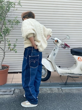 「SEVENDAYS=SUNDAY（セブンデイズサンデイ）のアイテム（帽子）」を使った、a.megumiさん（レディース・160cm）の秋コーディネート