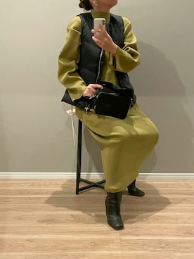 a.megumiさん(レディース・160cm)の冬コーディネート