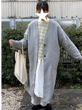 「Serendipity（セレンディピティ）のアイテム（ジャケット/アウター）」を使った、かなこさん（レディース・156cm）の冬コーディネート