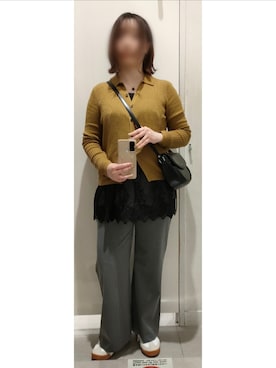 「MARNI（マルニ）のアイテム」を使った、こはさん（レディース・154cm）の冬コーディネート