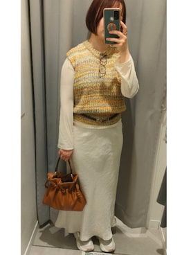 「H&M（エイチ・アンド・エム）のアイテム（シューズ）」を使った、こはさん（レディース・154cm）の春コーディネート