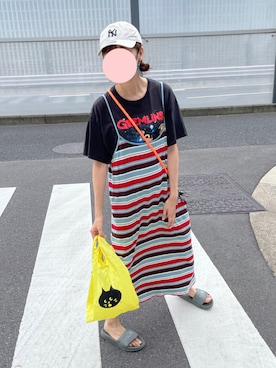 「にゃー（ニャー）のアイテム」を使った、odenさん（レディース・161cm）の夏コーディネート